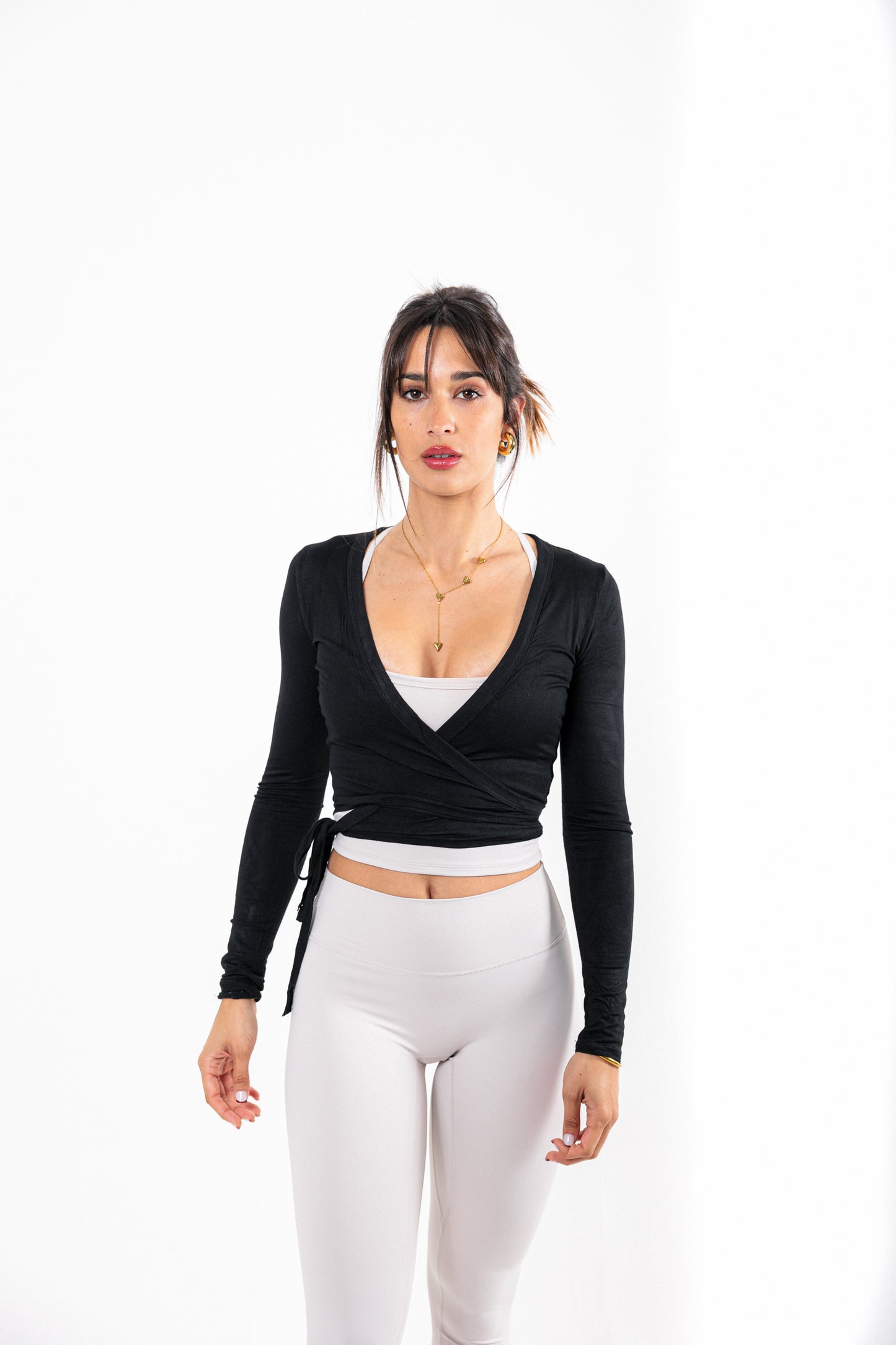 Valentina wrap top